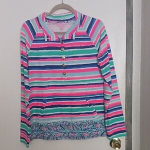 Lily Pulitzer Striped Pull Over